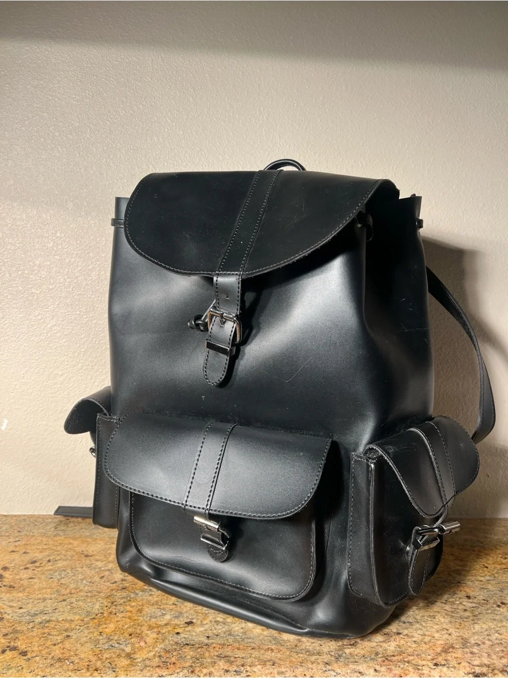 Classic Black Backpack